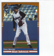 2008 Tulsa Drillers (Double A-Colorado Rockies) Alan Johnson