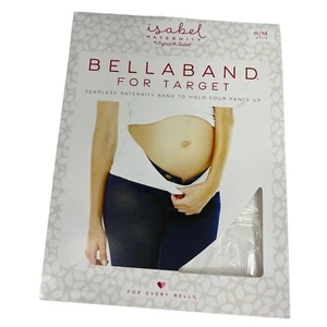 Isabel / Bellaband S/M Band To Hold Up Maternity Pants / Belly / Fresh White - Picture 1 of 3