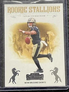 2024 Panini Contenders #11 Spencer Rattler Rookie Stallions New Orleans Saints - Bild 1 von 2