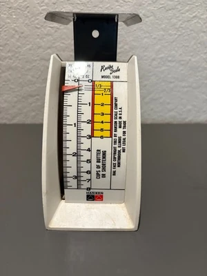 Винтаж 1963 Hanson рецепт еды масштаб модель 1308 - гр, кг, унц и фунтов - б/у - Изображение 1 из 4