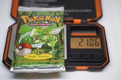 21,06 г - Pokemon 1999 Jungle Unlimited набор бустеров Scyther винтажный WOTC - Изображение 1 из 4