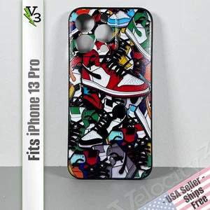 Case for iPhone 13 Pro - Basketball Shoes | Custom Slim Fit Case for Sneaker Fan - Picture 1 of 13