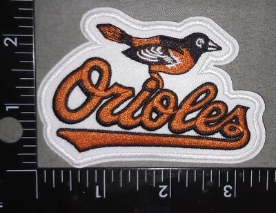 BALTIMORE ORIOLES IRON ON PATCH 02 - Image 1 of 3