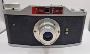 Vintage Camera Purma Plus Vintage Film Camera *Red Plate WORKING - Picture 1 of 7