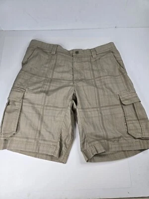 Pantalones Cortos de Carga North Face Para Hombres 36 Tostados a Cuadros Mezcla de Algodón Aire Libre Natación Senderismo Foto 1 de 4