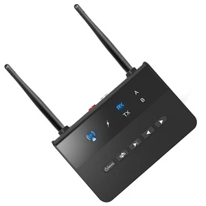 Bluetooth 5.0 RCA Transmitter Receiver Audio Adapter Converter 3.5mm AUX Jack S - Photo 1/19