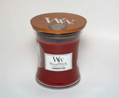 Woodwick Candle 9.7 Oz. - Cinnamon Chai - Image 1 of 4