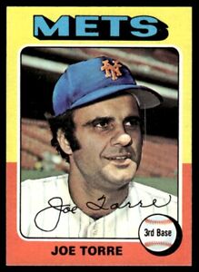 1975 Topps Mini New York Mets Baseball Card #565 Joe Torre - NM