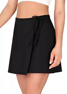 Wrap Skorts for Women Built-in Shorts High Waist Tennis Skirts with Pockets f... - Picture 1 of 6
