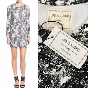 NWT ELEVEN PARIS Space Bodycon Dress M - Picture 1 of 12