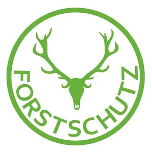 Forstschutz Auto Aufkleber Forst Aufkleber Forstschutz Jäger Förster Sticker Wal - Bild 1 von 75
