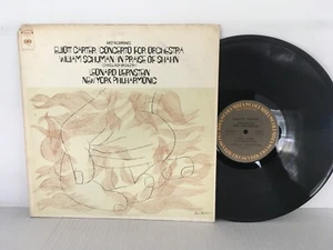 Elliott Carter/ William Schuman, Leonard Bernstein NY Philharmonic Vinyl LP - Picture 1 of 2