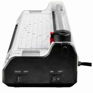 6 in 1 Hot & Cold Film Laminator Laminator Cutting Machine Corner Round Lace A3 - Picture 1 of 11