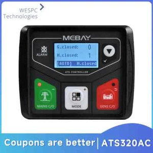 Mebay ATS320AC Generatore ATS Pannello di Controllo Interruttore di Trasferimento Automatico con USB - Foto 1 di 6
