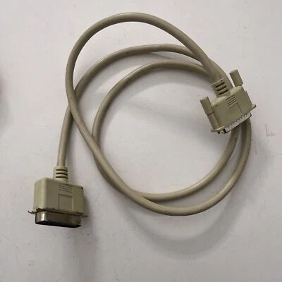 Parallel Port IEEE 1284 LPT1 Cable 1m Female Male - Image 1 of 4