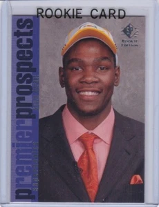 KEVIN DURANT ROOKIE CARD 2007 Upper Deck SP Prospects Basketball RC Thunder Nets - Picture 1 of 2