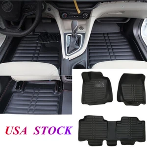 Alfombrillas delanteras traseras de coche forro antideslizante impermeables para Toyota RAV4 2007-2011 - Imagen 1 de 12