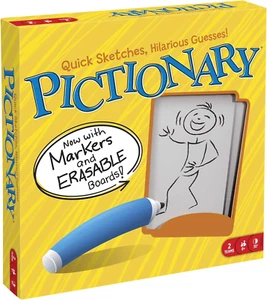 Pictionary Drawing Game, Board Game for Family, Kids, Teens and Adults, with ... - Picture 1 of 12