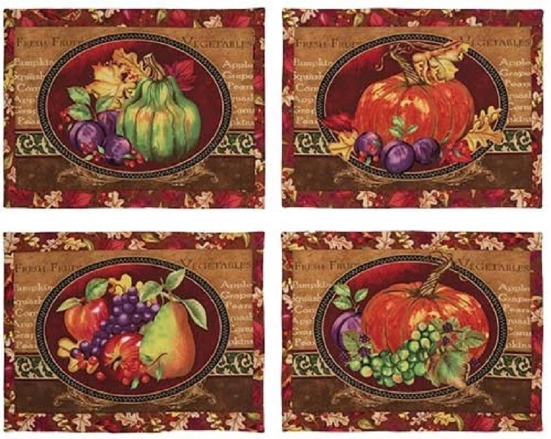 Panel de manteles individuales Thankful Harvest de Wilmington Prints Foto 1 de 1