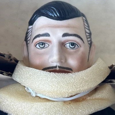 "Muñeca Franklin Mint Heirloom Lo que el viento se llevó Clark Gable como Rhett Butler 19""" Foto 1 de 4