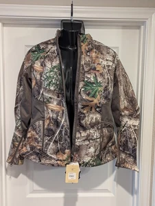 WOMENS MAGELLAN OZARK INSULATED WAIST JACKET REALTREE EDGE LARGE - Picture 1 of 3