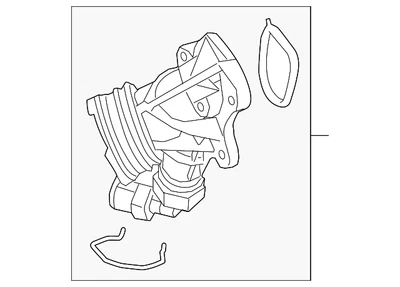 Genuine Mercedes-Benz Coolant Inlet Connection 276-200-02-56 - Image 1 of 3