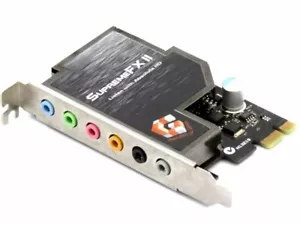 Asus C1BHK5 Supreme FX2 Soundmax AD1988B Chip Audio Board Pci-E x1 Sound Card - Picture 1 of 1