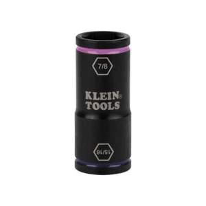 Klein Tools 66073 Flip Impact Socket, 15/16 and 7/8-Inch - Picture 1 of 11