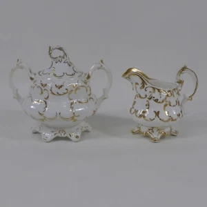 Minton & Co England Stoke-on-Trent Milch & Zucker Milchkännchen Zuckerdose (04) - Picture 1 of 24