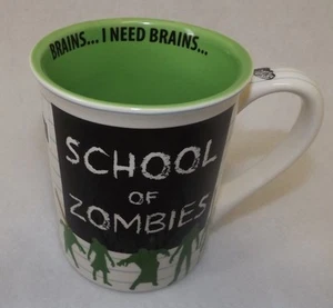 Our Name is Mud Lorrie Veasey 'School of Zombies' Large Mug 'The Walking Read' - Picture 1 of 5