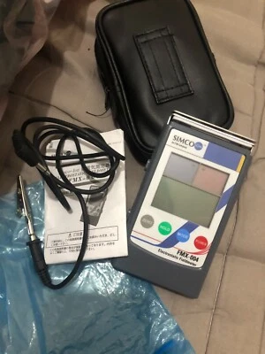 Medidor de campo electrostático LCD SIMCO Fmx-004 portátil probador estático con 1x batería Foto 1 de 4