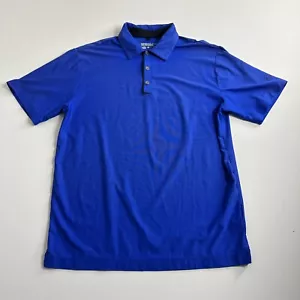 Nike Golf Tour Performance Short Sleeve Polo Shirt Mens Size Medium Blue Active - Picture 1 of 8