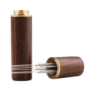 - Edelstahl Kaffeepulver Tamper Rührer Cafe Rühren Barista Zubehör - Bild 1 von 16