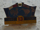 FRANCE VS NEW ZEALAND RUGBY LEAGUE RARE 1993 TOUR BADGE!