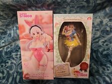 NEW Anime Super Sonico BiCute Bunnies and Fairy-Tale Snow White Figures