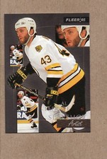 al iafrate boston bruins slapshot artist 1994/95 fleer 3