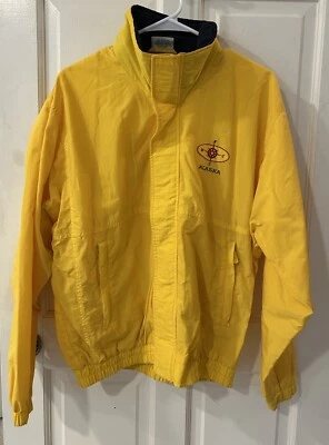 Chaqueta de Colección Hombre Fahrenheit Outwear Alaska Bordada Amarilla Talla S Brújula Foto 1 de 4