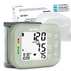 SEJOY Blutdruckmessgert Handgelenk Digital Vollautomatisch Monitor Pulsmessung
