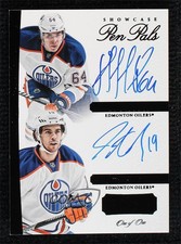 2013 Panini Dominion Black 1/1 Nail Yakupov Justin Schultz #PP-YS Rookie Auto RC