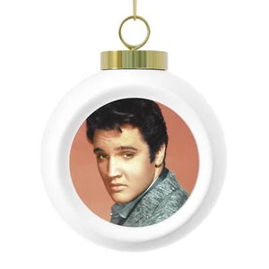 The Elvis Presley 1955 Keramik Ornament Will Brighten A Blue Christmas - Bild 1 von 5