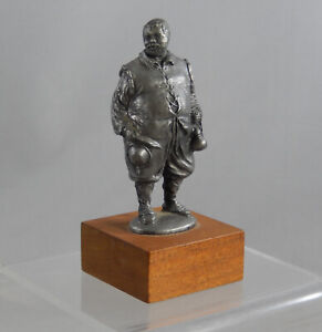 Vintage Sancho Panza Pewter Figurine Pewter Fancy Ny Don Quixote Character