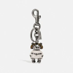 Coach X Star Wars Princess Leia Bear Bag Charm Key Chain Style F78815 NWT! - Picture 1 of 5