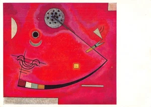 Cartolina d'arte: Wassily Kandinsky, composizione, 4x6, non spedita - Foto 1 di 2