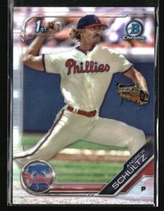 Andrew Schultz 2019 Bowman Chrome Draft Refractor RC #BDC-120  Baseball Card