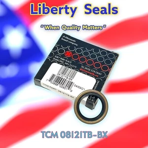 TCM 08121TB-BX  Oil Seal (0.875 X 1.250 X 0.250) FEN015678 BY LIBERTY SEALS INC. - Picture 1 of 5