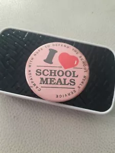 Nupe School Meals Vintage Badge - Picture 1 of 3