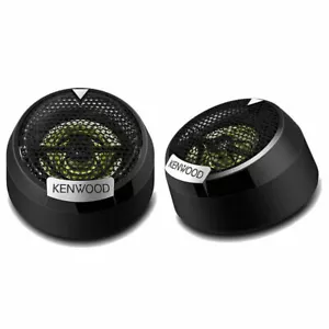 NEW Kenwood KFC-ST01 1" 160W High Efficiency Car Dome Tweeters (One Pair) - Picture 1 of 2