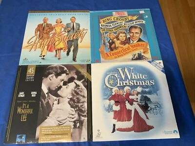 LaserDisc - White Christmas, It’s A Wonderful Life (sealed), ++ 6 Discs - Image 1 of 4