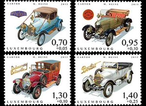 Luxembourg 2015 OLD CARS mnh/postfris c - Picture 1 of 1