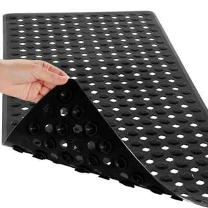 Original Bath Tub Shower Mat Extra Long 16 x 40 InchesNon-Slip with Dr34.5x15.5 - Picture 1 of 2